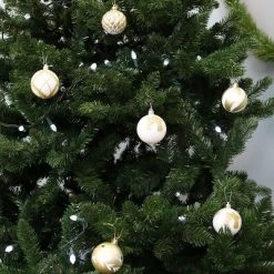 Sunnydaze Decor Sunnydaze Indoor Christmas Holiday Tree Shatterproof Glitter Ball Ornaments with Hooks - 2" - 30pc