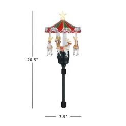 Mr Christmas Mr. Christmas Animated LED Carousel Christmas Tree Topper 7 Mr Christmas Mr. Christmas Animated LED Carousel Christmas Tree Topper -Christmas Ornaments Sales GUEST 04d4662d 08f3 4764 83e0 fa7a263484b8