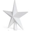 Ornativity Glitter Star Tree Topper - White - 8 -Christmas Ornaments Sales GUEST 0711a9f2 51cd 4b26 95f5 43d15382a81c