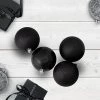 Northlight 16ct Shatterproof 4-Finish Christmas Ball Ornament Set 3” - Black -Christmas Ornaments Sales GUEST 09a0b025 2143 4a67 b2b3 214e19228437