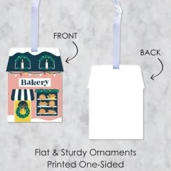 Big Dot of Happiness Christmas Village - Holiday Winter Houses Decorations - Christmas Tree Ornaments - Set of 12 -Christmas Ornaments Sales GUEST 0caba68c f50c 4b3a 8f05 ece758f78aa5