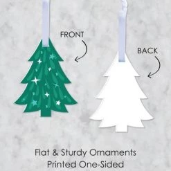 Big Dot of Happiness Merry and Bright Trees - Colorful Whimsical Christmas Party Decorations - Christmas Tree Ornaments - Set of 12 -Christmas Ornaments Sales GUEST 0cffb560 4dc7 4c60 ad90 eee0ff874c3e