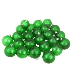 Northlight 60ct Transparent Shatterproof Christmas Ball Ornament Set 2.5" - Green -Christmas Ornaments Sales GUEST 11b20910 caca 4969 aee3 ab8897d52b47