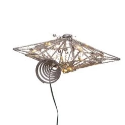 Kurt S. Adler Kurt Adler 15.5" 30-Light Fairy Light Silver Star Treetop -Christmas Ornaments Sales GUEST 123e338e b3a2 47dc 86b7 499a982ae392