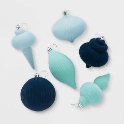 Flocked Finial Christmas Tree Ornament Set 6pc - Wondershop™ Pink -Christmas Ornaments Sales GUEST 13b773cd 0d14 42d2 a107 eb0e2476e944