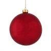 Northlight 6ct Pearl Red Xmas Glass Ball Christmas Ornaments 4" (100mm) -Christmas Ornaments Sales GUEST 14cd56cf de05 40cd 9e0b 30bee6a19ba7