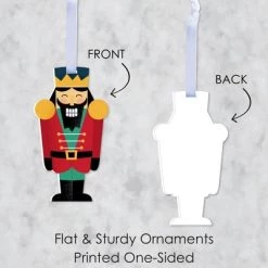 Big Dot of Happiness Christmas Nutcracker - Holiday Party Decorations - Christmas Tree Ornaments - Set of 12 -Christmas Ornaments Sales GUEST 16532cc2 cf60 4b38 a718 2895d5ef7009