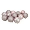 Northlight 12ct Shatterproof 4-Finish Christmas Ball Ornament Set 4" - Pink -Christmas Ornaments Sales GUEST 18360bd6 8b7b 4915 8ef5 29e5062caf8b