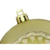 Northlight 5ct Shatterproof Shiny and Matte Retro Reflector Christmas Ball Ornament Set 3.25" - Gold -Christmas Ornaments Sales GUEST 184785d3 aab1 4ea4 b396 4718a7c19c94