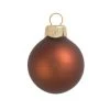 Northlight Brown Matte Finish Glass Christmas Ball Ornaments 7" (180mm) -Christmas Ornaments Sales GUEST 1a8b7b92 fbc6 4c89 bc5a a59c52ded2c1