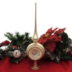 Inge Glas 14.0" 14" Champagne Classic Reflector Tree Topper Free Standing - Tree Toppers -Christmas Ornaments Sales GUEST 1afe739c 7f1e 4e96 9a95 455eb4c9dd1d
