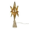 Kurt S. Adler Kurt Adler 11-Inch Pre-Lit Twinkling LED 60-Light Gold Starburst Tree Topper -Christmas Ornaments Sales GUEST 1cf093c0 c7f5 4cce be70 43a692a82804