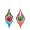 Transpac Glass 6.25 in. Multicolored Christmas Retro Drop Ornament Set of 2 -Christmas Ornaments Sales GUEST 1d45b906 2463 4978 82f7 c030da909a70