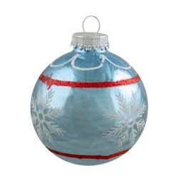 Northlight 4ct Silver and Blue Snowflake Glass Ball Christmas Ornament 2.75" (70mm) 10 Northlight 4ct Silver and Blue Snowflake Glass Ball Christmas Ornament 2.75" (70mm) -Christmas Ornaments Sales GUEST 213b8af6 7f67 4d9d 9325 72e189ee600d