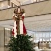 Northlight 3' Red and Brown Angel Commercial Size Christmas Tree Topper, Unlit -Christmas Ornaments Sales GUEST 26a3ea38 379d 4f3e ae8c 91d78249452b