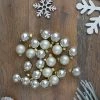 Northlight 24ct Shiny and Matte Champagne Gold Glass Ball Christmas Ornaments 1" (25mm) -Christmas Ornaments Sales GUEST 2cc208ef 73da 4504 895a d0040e6c1d20