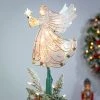 GIL Lighted Angel Tree Topper in Frosty Glass with Gold Outline and Stars -Christmas Ornaments Sales GUEST 2cf17335 9a96 46e1 89fc 7a1aa05bda26