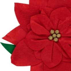Northlight 29" Red Poinsettia Tie-On Christmas Tree Topper, Unlit -Christmas Ornaments Sales GUEST 2e2df662 c465 4754 be44 f823fbc2d29a