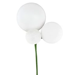 Vickerman 18" Ball Ornament Christmas Pick, 3 per Bag -Christmas Ornaments Sales GUEST 2e64ad21 4035 4f1f 9fff 6264871fbd52