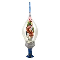Morawski Ornaments Morawski Pink Coral & Angel Fish Finial - 1 Tree Topper / Finial 18.50 Inches - Tree Topper Centerpiece Reef - 11878 - Glass - Blue -Christmas Ornaments Sales GUEST 311afe96 58f7 4842 a1fb 86291761e00f