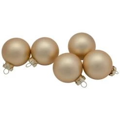 Northlight 10pc Shiny and Matte Glass Ball Christmas Ornament Set 1.75" - Champagne Gold -Christmas Ornaments Sales GUEST 33d2f8c8 6022 4ec5 bc5e c19bb7edf3fd