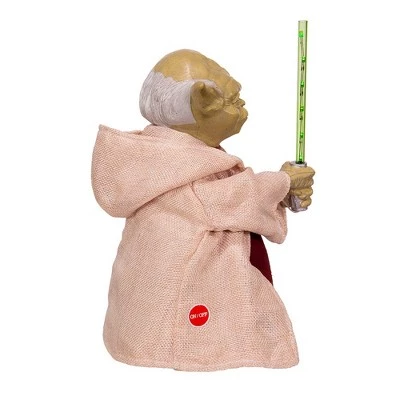 Kurt S. Adler Kurt Adler 12-Inch Battery-Operated Star Wars Yoda with LED Light Saber Treetop 3 Kurt S. Adler Kurt Adler 12-Inch Battery-Operated Star Wars Yoda with LED Light Saber Treetop