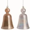 Transpac Glass Gold Christmas Large Iridescent Bell Ornaments Set of 2 -Christmas Ornaments Sales GUEST 3cdad2a7 0d40 498f b8d9 049dc9e85e7e