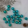 Northlight 24ct Shiny and Matte Teal Green Glass Ball Christmas Ornaments 1" (25mm) -Christmas Ornaments Sales GUEST 3d265053 3371 436a aef1 3a12d8d965b5