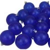 Northlight 32ct Blue Shatterproof Transparent Christmas Ball Ornaments 3.25" (80mm) -Christmas Ornaments Sales GUEST 40fb9726 a155 43da ab9f c8e0ba714c25