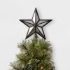 11.375" Lit Mirrored Star Christmas Tree Topper Black - Wondershop™ -Christmas Ornaments Sales GUEST 41fa099f b3ce 45ff 80e7 8909fa599f77