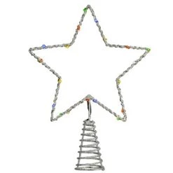 National Tree Company 13.5" Open Star Tree Top for Artificial Trees with Dual Color® Lights