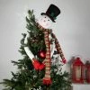 Northlight 10" Plush Snowman Hugging Christmas Tree Topper, Unlit -Christmas Ornaments Sales GUEST 445b9f25 20da 43c2 8420 09059c745c9e