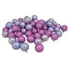Northlight 60ct Pink and Purple Shatterproof 4-Finish Christmas Ball Ornaments 2.5" (60mm) -Christmas Ornaments Sales GUEST 4483aee3 11ab 400a 8ba7 4f4c59648ef7