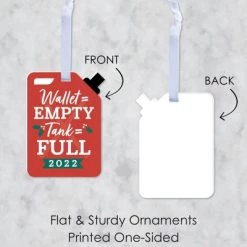 Big Dot of Happiness Funny 2022 Gas Ornaments - Holiday Keepsake Decorations - Christmas Tree Ornaments - Set of 12 -Christmas Ornaments Sales GUEST 457defb7 78f6 4c90 9ea1 5fef74f1657a