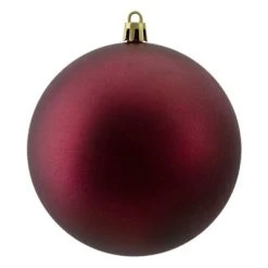 Northlight 12ct Shatterproof Matte Christmas Ball Ornament Set 4" - Red -Christmas Ornaments Sales GUEST 4ac623ec c5c7 4c72 8f74 0a13a9a04202