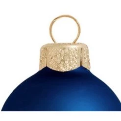 Northlight 40ct Midnight Blue Matte Glass Christmas Ball Ornaments 1.5" (40mm) -Christmas Ornaments Sales GUEST 515e55db cec8 4fb7 a707 6e4ed156f7ad