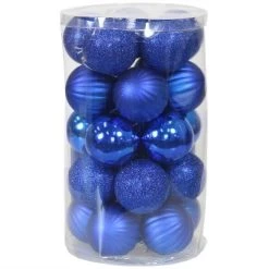 Sunnydaze Decor Sunnydaze Indoor Christmas Holiday Tree Shatterproof Bauble Ball Ornaments with Hooks - 2" - 25pc -Christmas Ornaments Sales GUEST 52dbd28d 2f52 400b 8879 5bc24c0d372a