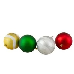 Northlight 39ct Red and Blue Shatterproof 2-Finish Christmas Ball Ornaments 4" (100mm) -Christmas Ornaments Sales GUEST 54e8e702 58af 42f7 945f d20c44b8566b
