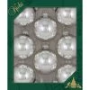 Christmas by Krebs 8ct Bright Silver Shiny Glass Christmas Ball Ornaments 2.5" (67mm) -Christmas Ornaments Sales GUEST 5addafdb 2763 425c 908d 08a0c1e92902