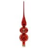 Golden Bell Collection 13.25" Shiny Red Finial W/Gold Design Reflector Tree Topper - Tree Toppers -Christmas Ornaments Sales GUEST 5e5d809b 7114 4da4 95ea 4bf5d080d2c6