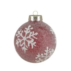 Northlight Set of 12 Red Glass Christmas Ornaments 1.75-Inch (45mm) -Christmas Ornaments Sales GUEST 5fdae2f1 ada6 444d a874 cb13f99b511b