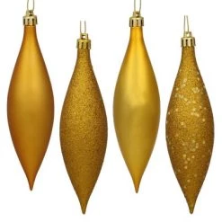 Vickerman Four-Finish Finial Drop Christmas Ornament -Christmas Ornaments Sales GUEST 65295acc 07f8 4d68 9457 d630bfab6dc8
