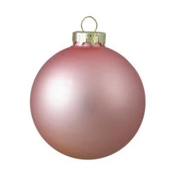 Northlight 6ct Shiny and Matte Baby Pink Glass Ball Christmas Ornaments 3.25" (80mm) -Christmas Ornaments Sales GUEST 668f895c 3d4e 4aca 8316 b6b82e5dd0ba