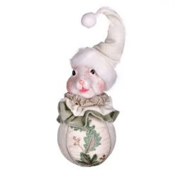 Vickerman 4.5" Jewel-Tide Greetings Collection Squirrel Christmas Ornament Assortment, Pack of 2