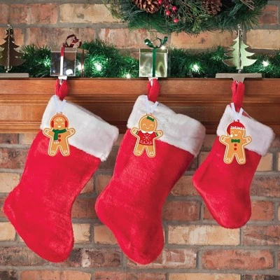 Big Dot of Happiness Gingerbread Christmas - Gingerbread Man Holiday Party Decorations - Christmas Tree Ornaments - Set of 12 3 Big Dot of Happiness Gingerbread Christmas - Gingerbread Man Holiday Party Decorations - Christmas Tree Ornaments - Set of 12