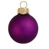 Northlight 8ct Soft Purple Matte Glass Christmas Ball Ornaments 3.25" (80mm) -Christmas Ornaments Sales GUEST 7003e8ce f7b3 44eb bf2a 94f70baf435f