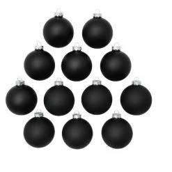 Northlight 12ct Black Matte Glass Christmas Ball Ornaments 2.75" (70mm) 5 Northlight 12ct Black Matte Glass Christmas Ball Ornaments 2.75" (70mm) -Christmas Ornaments Sales GUEST 71bcb5b5 d7c0 4a02 a9ff f8d9f97f8b65