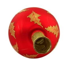 Christina's World Falling Leaves - 1 Glass Tree Topper 12 Inches - Tree Topper Holly Christmas - Fin951 - Glass - Red -Christmas Ornaments Sales GUEST 7941db46 fc8b 4659 8f1a a04ddeda45d4