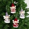 Northlight Set of 4 Red and Gray Plush Angel Christmas Ornaments 4.25" -Christmas Ornaments Sales GUEST 7b4341fc 190d 435a 9d71 8181bae61106