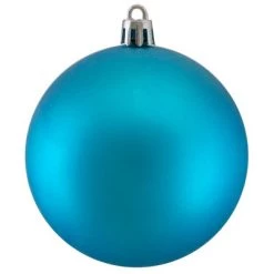 Northlight 32ct Shatterproof Matte Christmas Ball Ornament Set 3.25" - Turquoise 5 Northlight 32ct Shatterproof Matte Christmas Ball Ornament Set 3.25" - Turquoise -Christmas Ornaments Sales GUEST 7ce49ed2 aa13 45cc 81b4 864f11c5bd6b 1